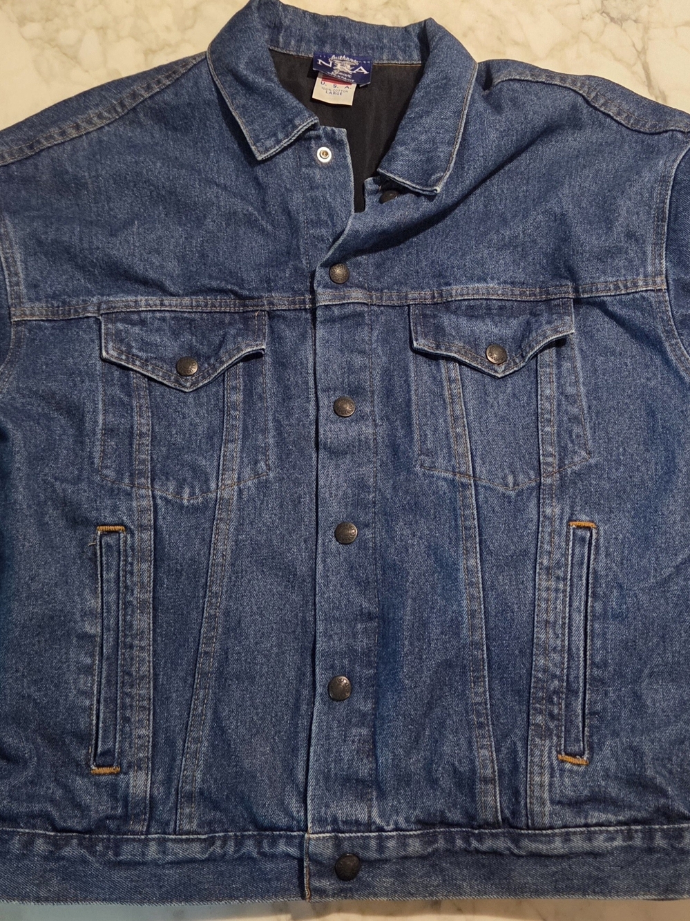 NRA Concealed Carry Blue Jean Jacket